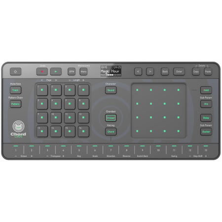 AlphaTheta Chordcat | 8-Track Groovebox with Chord Cruiser | Portable Beatmaking & Harmony Tool