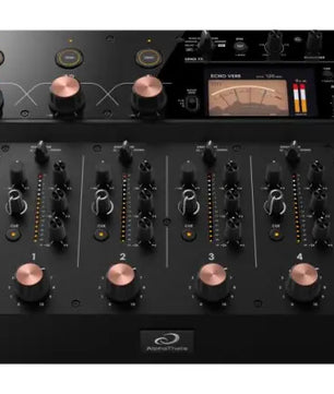 AlphaTheta Euphonia | 4‑Channel Rotary Mixer w/ Rupert Neve Transformer | 32‑bit FX Engine & Visual Metering