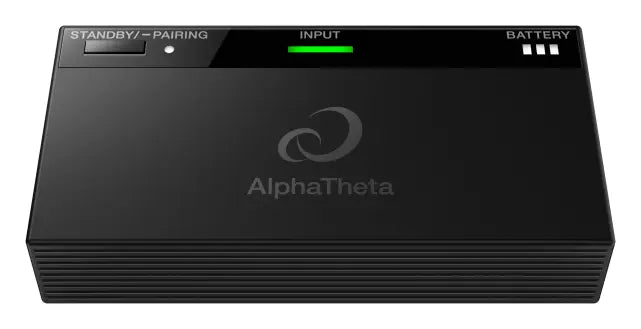 AlphaTheta HP-TX01 | SonicLink Transmitter for HDJ-F10 | Ultra-Low Latency Wireless DJ Audio