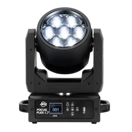 American DJ Focus Flex L7 | 7x 40W RGBW LEDs | Motorized Zoom, Pixel Control, and Wireless DMX
