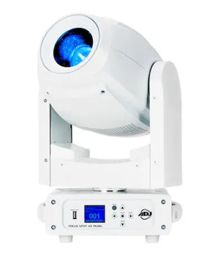 American DJ Focus Spot 4z Pearl | 200W Moving Head Spot with Zoom | White Housing Moving Light