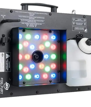 ADJ Fog Fury Jett Pro | 40ft Vertical Fog with 28x LEDs | Wireless DMX + CO₂-Style Effects