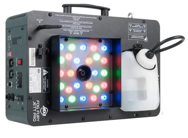 ADJ Fog Fury Jett Pro | 40ft Vertical Fog with 28x LEDs | Wireless DMX + CO₂-Style Effects