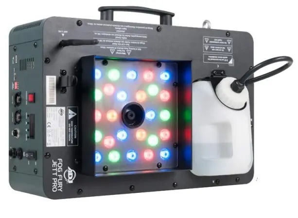 ADJ Fog Fury Jett Pro | 40ft Vertical Fog with 28x LEDs | Wireless DMX + CO₂-Style Effects