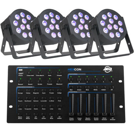American DJ Hex PX Par Hexcon Pak