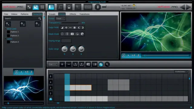 Led Cable Software ArKaos LED Master | Kling-Net LED Show Control Software with Auto Mapp