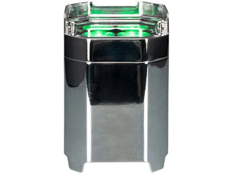 American DJ Mirage Q IP | IP65 RGBA Wireless Battery Uplight with WiFLY DMX & Chrome Finish
