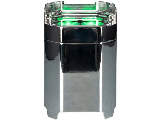 American DJ Mirage Q IP | IP65 RGBA Wireless Battery Uplight with WiFLY DMX & Chrome Finish