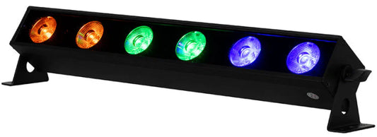 American DJ UBL6H | 6x 20W HEX Linear Wash Bar | RGBAL+UV with Tunable White