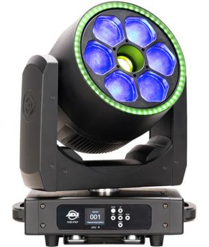 American DJ Vizi FX7 | 420W RGBL Moving Head - Beam, Wash, Kaleidoscope & LED Ring | Zoom 8°–38°, Pixel Control