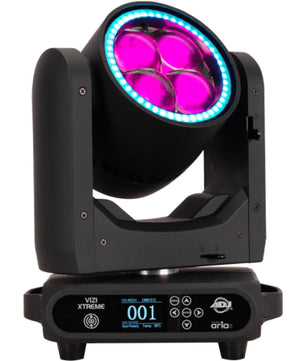 American DJ Vizi Xtreme | 240W RGBL Beam Wash with Zoom | 360° Pan/Tilt & Pixel Ring Effects
