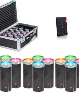 Ape Labs Can 2+ SE TourPack Grey | 12x Lights, Remote, SE Charging Case -IP65