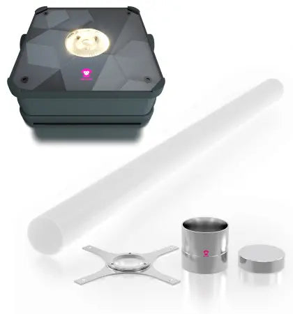 Ape Labs ComboTube 2.0 | Solo - IP65, Grey, Uplight + Tube Decor