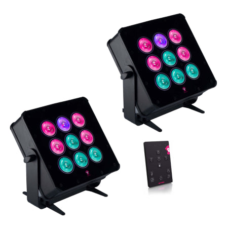 Ape Labs Marvel Pix (2-Pack) | Battery Pixel Spotlights w/ Remote, CRMX & App Control