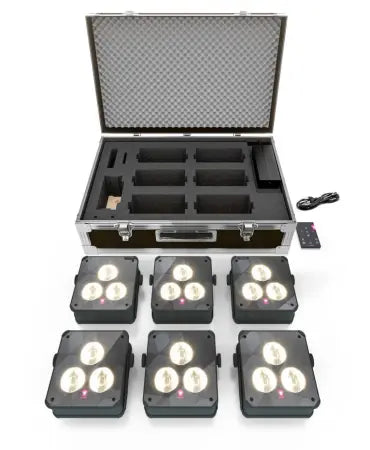 Ape Labs Maxi 2+ TourPack Grey | 6x Lights, Remote, Charging Case -IP65