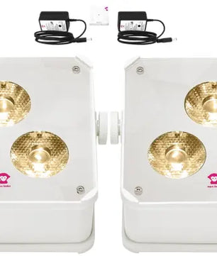 Ape Labs Maxi 2+ Set of 2 Creme | IP65 RGBaW Smart Battery Uplight