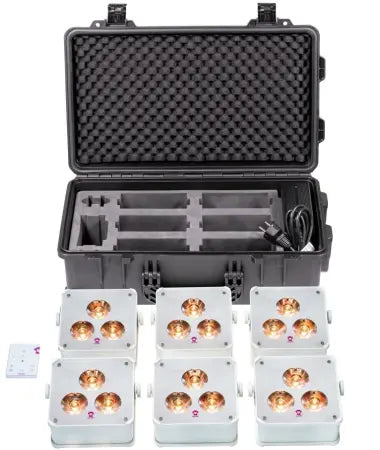 Ape Labs Maxi 2+ TourBox Creme | 6x Lights, Remote, Charging Case -IP65 (ID: 100247)