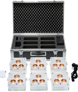 Ape Labs Maxi 2+ TourPack Creme | 6x Lights, Remote, Charging Case -IP65