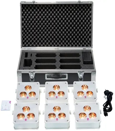 Ape Labs Maxi 2+ TourPack Creme | 6x Lights, Remote, Charging Case -IP65