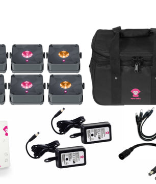 Ape Labs Mini 2+ RoadPack Grey | 6x Lights, Remote, Charger, Bag -IP65 (ID: 8146)
