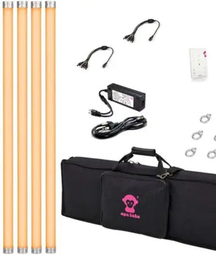 Ape Labs Neon RoadPack | 6x Lights, Remote, Charger, Bag -IP65