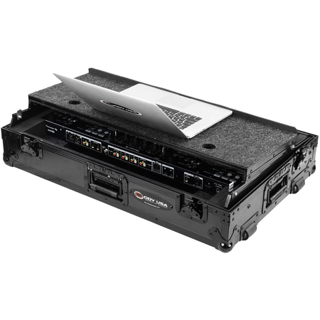 Odyssey RCGS-FLX10WBL | Black Wheeled Case with Glide Platform | Fits DDJFLX10 Controller