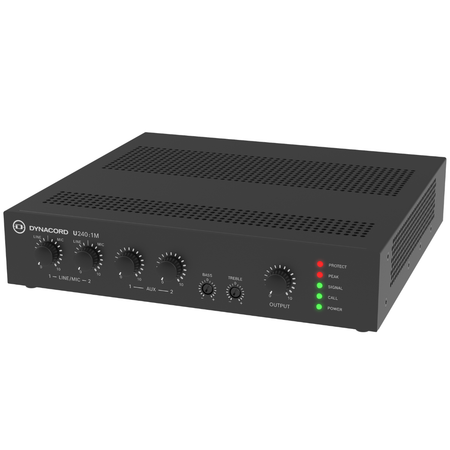 Dynacord U240:1M | 240W Mixer Amplifier | 4 Ohm, 8 Ohm, 70V/100V Output