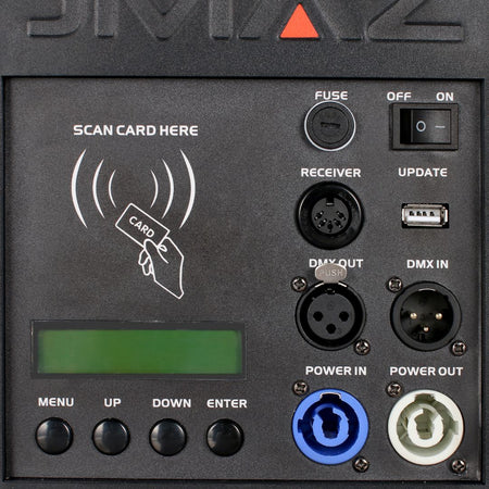 JMAZ Firestorm F4 | Cold Spark FX with 13ft Burst Height | DMX & RF Control with Safety Shutoff
