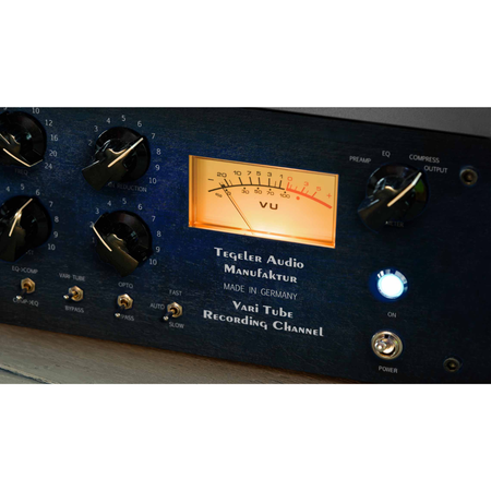Tegeler Audio Vari Tube Recording Channel | Tube Channel Strip with Pultec-Style EQ | Opto and Vari-Mu Compression for Studio Recording