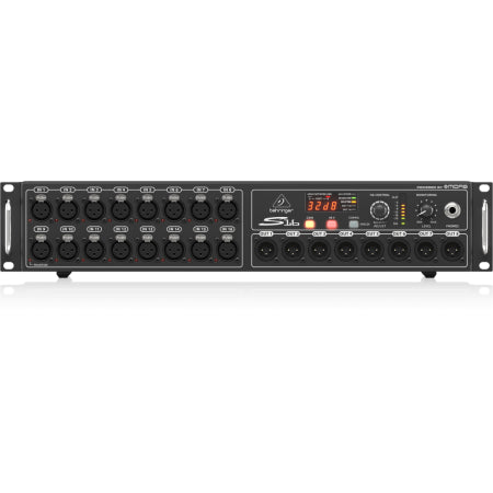 Behringer S16 | 16 Remote Midas Preamps | 8 XLR Outputs with AES50 Networking