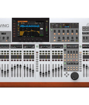 Behringer WING | 48-Channel Digital Mixing Console | 24 Motorized Faders with MIDAS Preamps