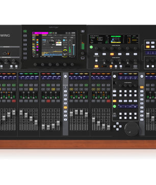 Behringer WING BK | 48 Stereo Channel Digital Mixer | 28 Bus Console with 10.1