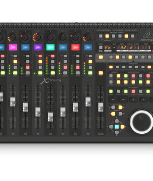 Behringer X Touch | 9 Motorized Faders DAW Controller | USB MIDI Control Surface with LCD Scribble Strips