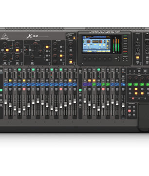 Behringer X32 | 32 Channel Digital Mixer | 25 Bus Console with Motorized Faders & USB Interface