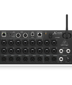 Behringer XR18 X Air | 18-Channel 12-Bus Digital Mixer | WiFi Control with USB Interface