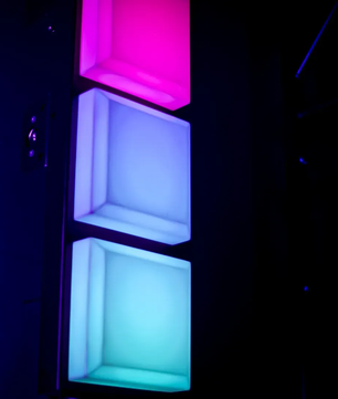 Blizzard Lighting InfiniPix Lil Spektro | Pixel-Mappable RGB Tower | 196 LEDs & Silent Fanless Design