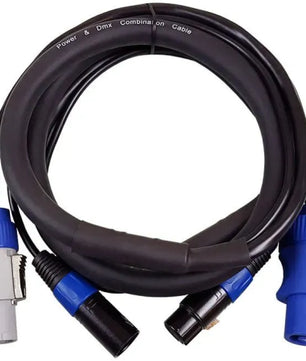 Blizzard Lighting DMX5PC-6 | 5-Pin DMX + PowerCON Combo Cable