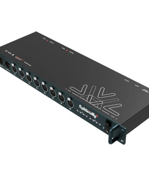 Blizzard Lighting Pipeline Splitterally 8 | 1U Rackmount 8-Way DMX Splitter & Booster (1x8 or 2x4 Mode)