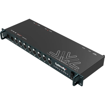 Blizzard Lighting Pipeline Splitterally 8 | 1U Rackmount 8-Way DMX Splitter & Booster (1x8 or 2x4 Mode)