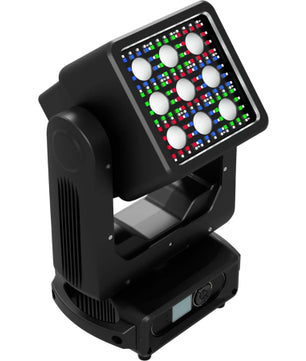 Blizzard Lighting Switchblade Flip | Dual-Face Beam/Wash Moving Head | RGBW Zoom + Pixel Mapping