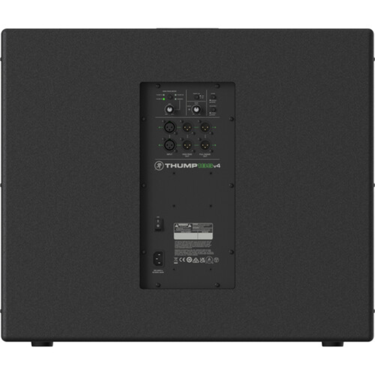 Mackie Thump18Sv4 | 18in - 132dB | 1400W Powered Subwoofer with Deep Bass