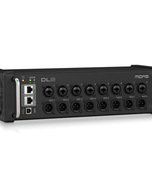 Midas MDS-DL8 | 8-In / 8-Out PoE Stagebox | ULTRANET & Dual AES50 Ports
