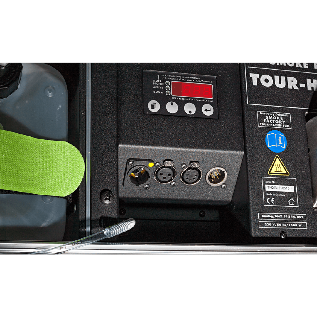 Smoke Factory SF-0065 | Tour Hazer II "S" PHENOL | 1500W Water-Based Hazer with Road Case