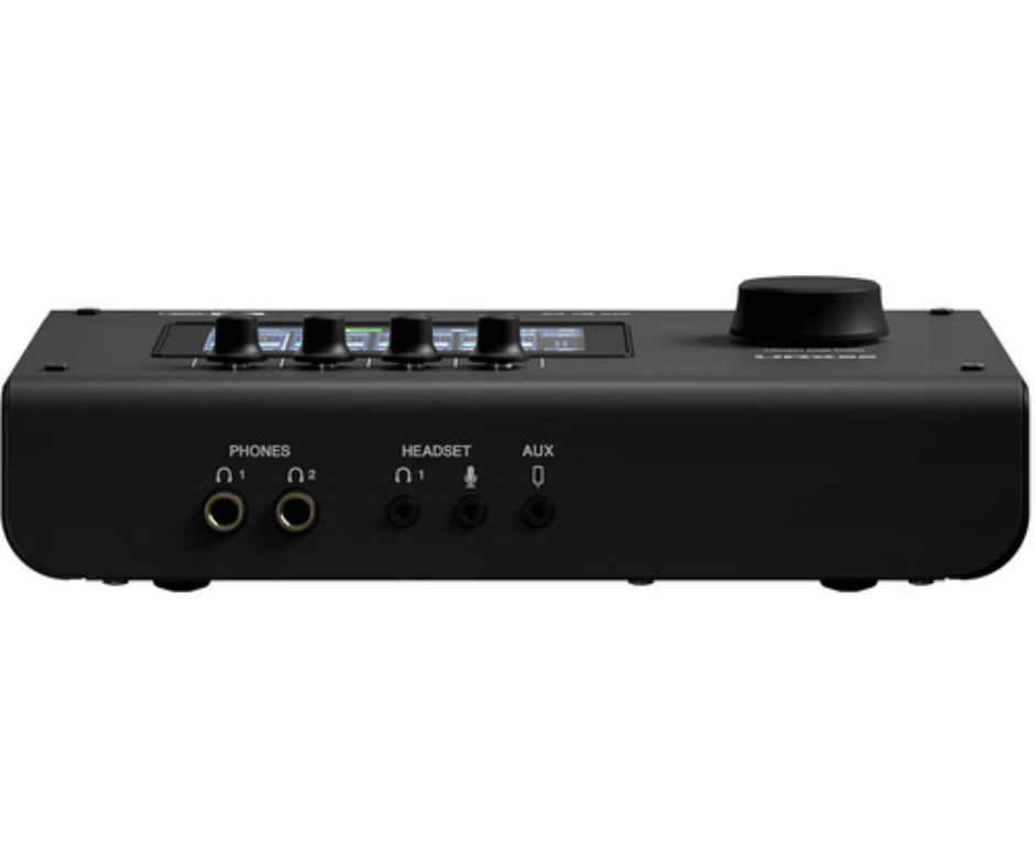 Yamaha URX22 B | 32-Bit USB-C Audio Interface with DSP | Touchscreen Control for Streaming & Production