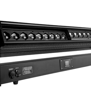 Rasha Skyline | IP65 Moving Head Batten | 18x40W RGBW with Pixel Effects & Zoom