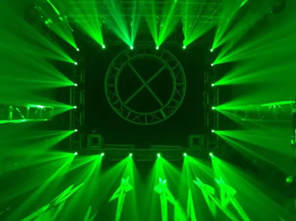 Eliminator Stealth Spot | 60W LED Moving Head | Rotating Gobos, Motorized Focus & 3-Facet Prism