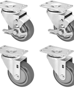 Carvin Audio CASTERTRX | 3in Caster Wheel Set | For TRx3118A Subwoofer