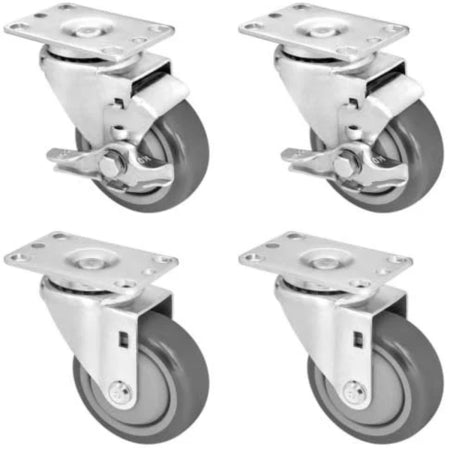 Carvin Audio CASTERTRX | 3in Caster Wheel Set | For TRx3118A Subwoofer