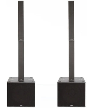 Carvin Audio TRC400A | 4000W - 131dB | Dual Column Array System with Subs & Carrying Bags