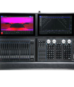 ChamSys MagicQ MQ500 Stadium | 200 Universe Lighting Console | Dual 15in Touchscreens & 42 Playbacks